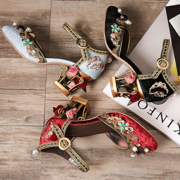 Large Size Retro Women Sandals
