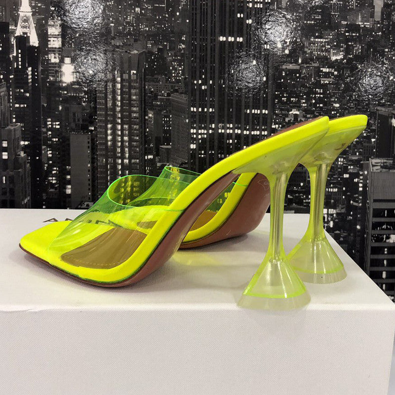 Transparent Crystal Slippers