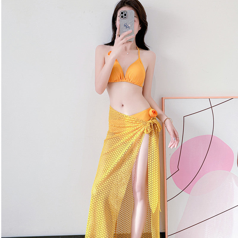 Women's Bikini Three-piece Suit