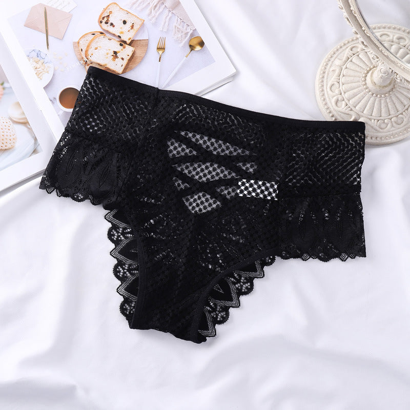 Women's Panties Lace Cross Strap Briefs