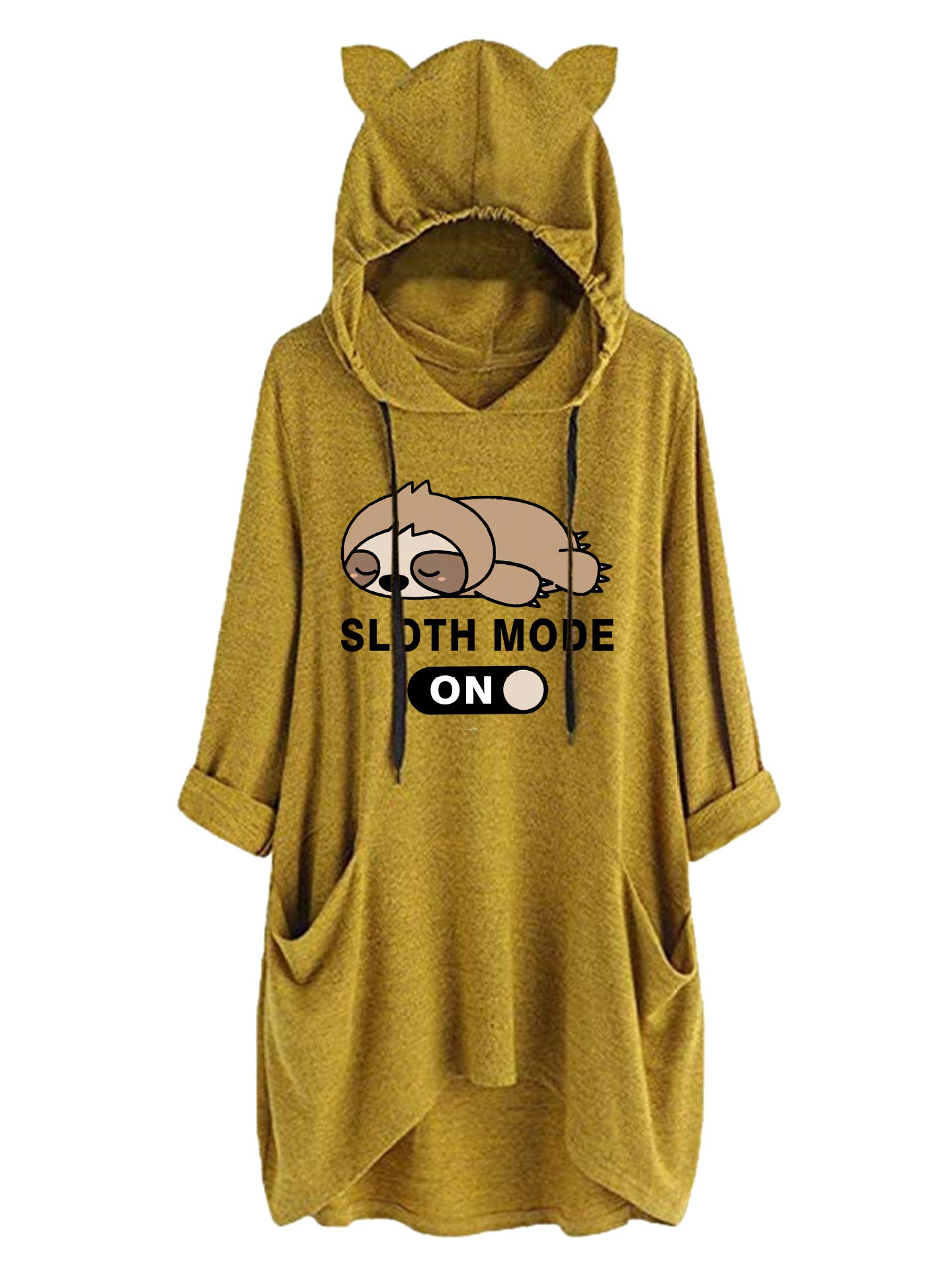 Autumn New Style Hooded Long-sleeved Women