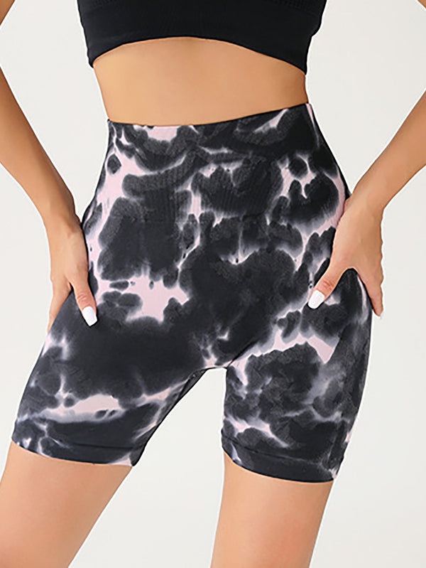 High Waist Tummy Control Yoga Shorts